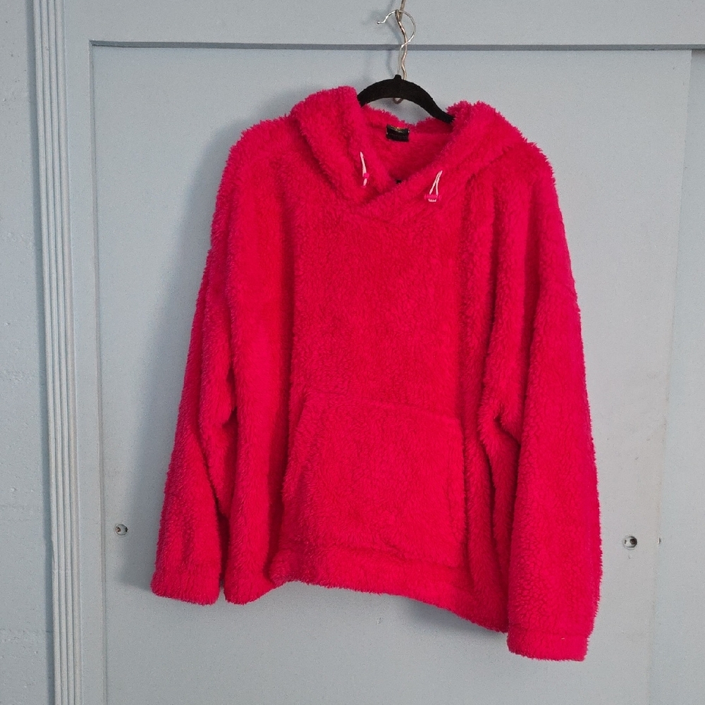 Athletic Works Vibrant Pink Fleece Hoodie